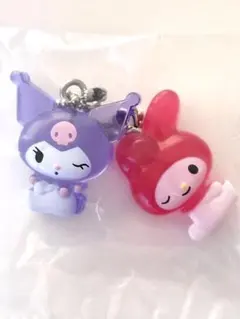 サンリオキャラクターズ　なかよしドロップチャーム　マイメロディ×クロミ