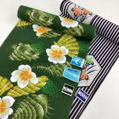 浴衣反物まとめ売り、リメイク素材、木綿P133