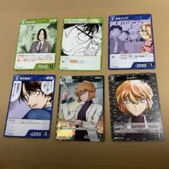 名探偵コナン トレーディングカード　6点セット