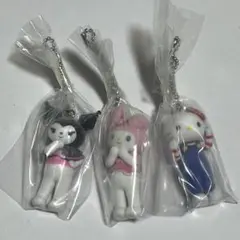 サンリオキャラクターズ ミニチュアチャーム～ライブキャラクター～ ガチャ　3種