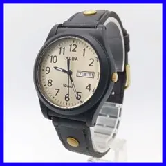 1022【電池交換済】SEIKO ALBA メンズ 腕時計 稼働品