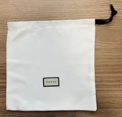 GUCCI グッチ 巾着袋 保存袋 ホワイト　新品