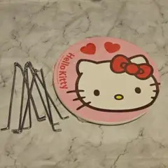 ハローキティ ミニテーブル 丸型 サンリオ