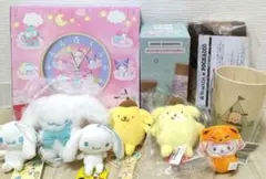 サンリオ 時計 ステンレスボトル タンブラー ブランケット ぬいぐるみ