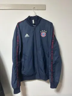 adidas FC Bayern トラックジャケット ネイビー M