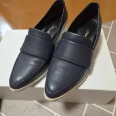 3.1 Phillip Lim ローファー ネイビーモカシンのサムネイル