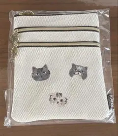 カルディ 猫の日プレミアム 3段マルチポーチ