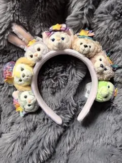 香港ディズニー 20周年 ダッフィー＆フレンズ カチューシャ 限定