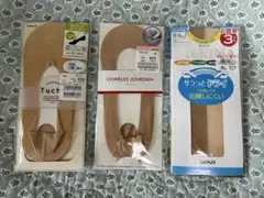 フットカバー2点＋ショート丈ストッキング3足組