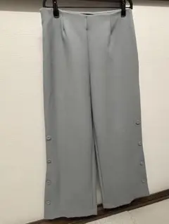 ZARA BASIC 水色 パンツ