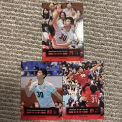西川馨太郎 バレーボール男子2026 男バレ トレーディングカード トレカ