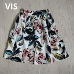 VIS膝丈スカート