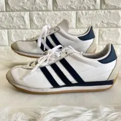adidasカントリーOG金ベロスニーカー　ホワイトブラック　23.5cm