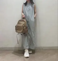 emmiボレロ付きシャツワンピース♪ ミントグリーン　0
