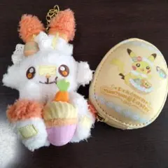 ヒバニー　yum yum eastar 2024　ぬいぐるみ＆アクセサリーケース