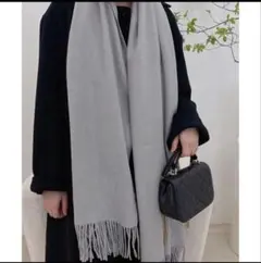 ストール 大判 マフラー カシミヤタッチ