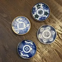 アンティーク　小皿　4枚セット