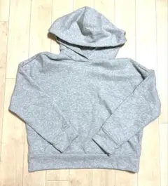 お値下げ　DoCLASSE フード付き　グレー色パーカー　厚着のサムネイル