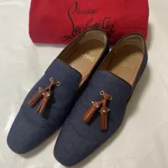 Christian Louboutin タッセルローファースリッポン