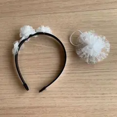 新品！カチューシャ&ヘアゴム！