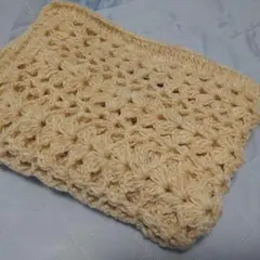 ［No.103］手編み　ブランケット　ひざ掛け