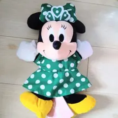 ミニーマウス　パペット　ぬいぐるみ