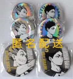 ハイキュー！！木兎と赤葦ポートレート缶バッジ