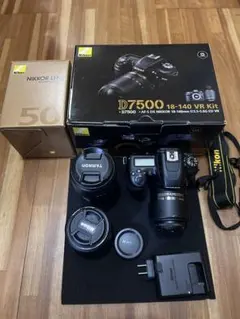 Nikon D7500 ボディ　レンズ2本のサムネイル