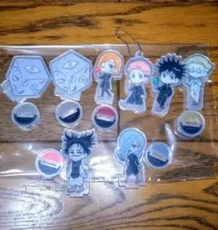 【8点セット】 呪術廻戦 ダイソー アクリルスタンド