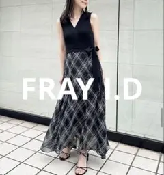 2026年最新】FRAY I.D 柄：チェック レディース ノースリーブ ニット