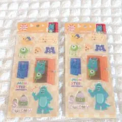 MINISO モンスターズイーク クリアスタンプ 2枚セット
