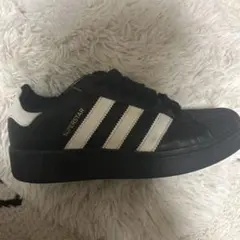 adidas SUPERSTAR ブラック/ホワイト スニーカー