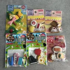 おもしろ消しゴム 6点セット イワコーのサムネイル