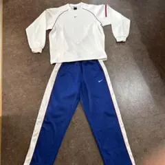 NIKE ナイキ ジャージ 上下セット ホワイト ブルー