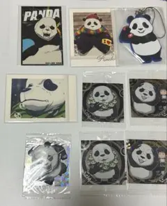 呪術廻戦 パンダ ウエハースシール パシャこれ ストラップ