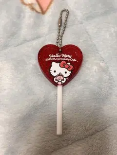 ハローキティ 50周年記念カフェ キーホルダー