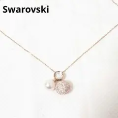 SWAROVSKI ファンク ネックレス 5241276 ローズゴールド - メルカリ