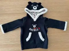 ダブルB フード付きトレーナー⭐︎80cm