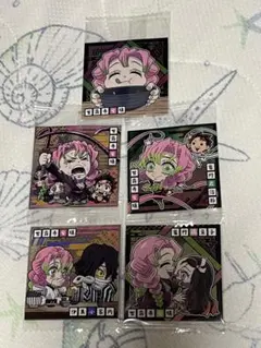 鬼滅の刃　ウエハースシール　甘露寺蜜璃 5枚セット