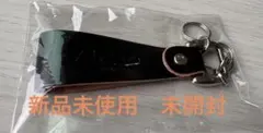 【新品未開封】Dakota オリジナル　レザーキーホルダー 本革　ダークブラウンのサムネイル