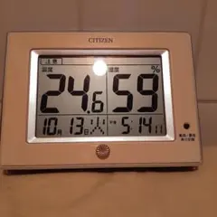 CITIZEN デジタル温湿度計 8RD200 置き時計