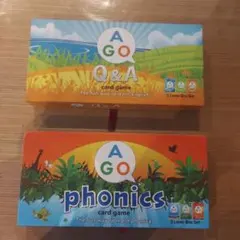 AGO Phonics & Q&A カードゲーム 2nd Edition