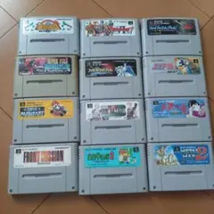 スーパーファミコン ソフトセット 12個 セット まとめ売り カセットまとめ売り