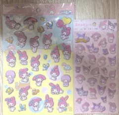 ‼️正規品‼️ マイメロディ＆クロミ シール 2セット