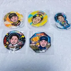 若鷹ガチャ 野村勇 缶バッジ アクリルスタンド アクリルバッジ セット