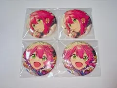あんスタ フィーチャースカウト缶バッジ 《姫宮桃李》 4点セット