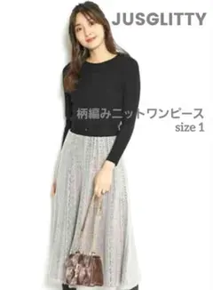 JUSGLITTY ニットワンピース size 1