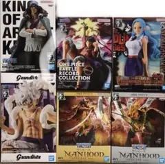フィギュア6点セット ワンピース ルフィ ロジャー 白ひげ ビビ クザン