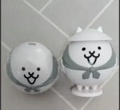 にゃんこ大戦争　ガチャ　かさじぞう　カプセルトイ2個セット