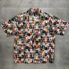 90s PLAYBOY 総柄 オープンカラー 半袖シャツ L〜XL相当のサムネイル